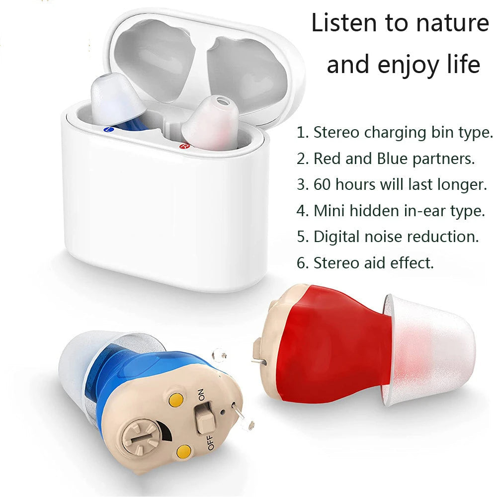 Discreet Rechargeable Hearing Aids