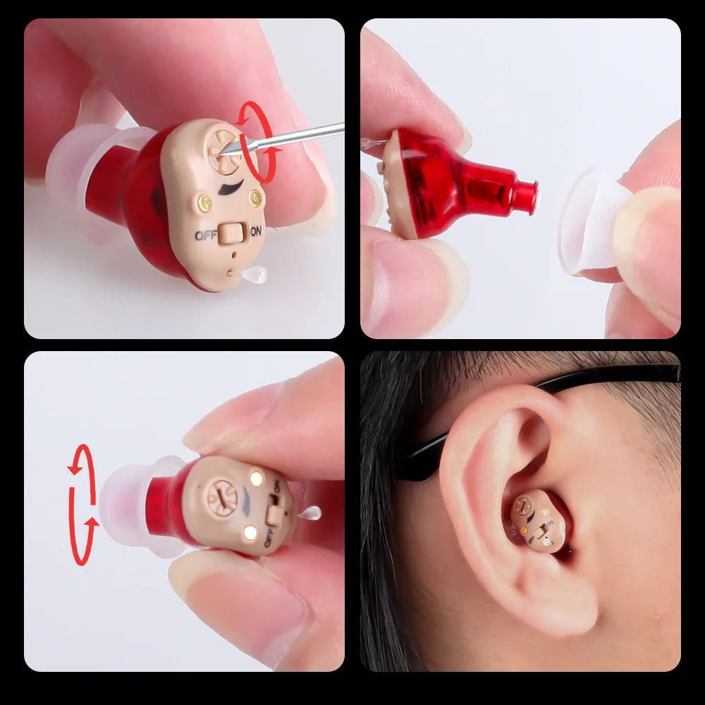 Discreet Rechargeable Hearing Aids