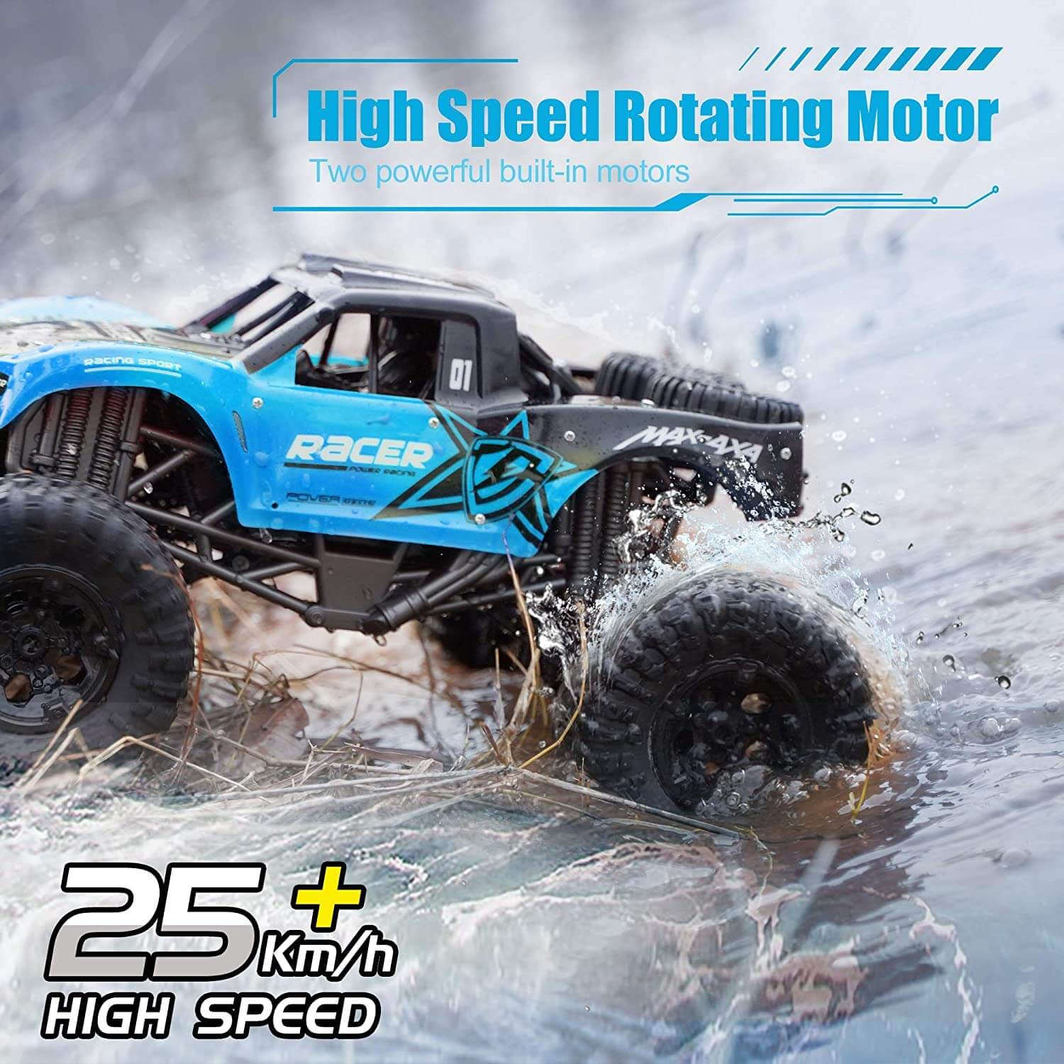 All-Terrain Amphibious RC Rock Crawler