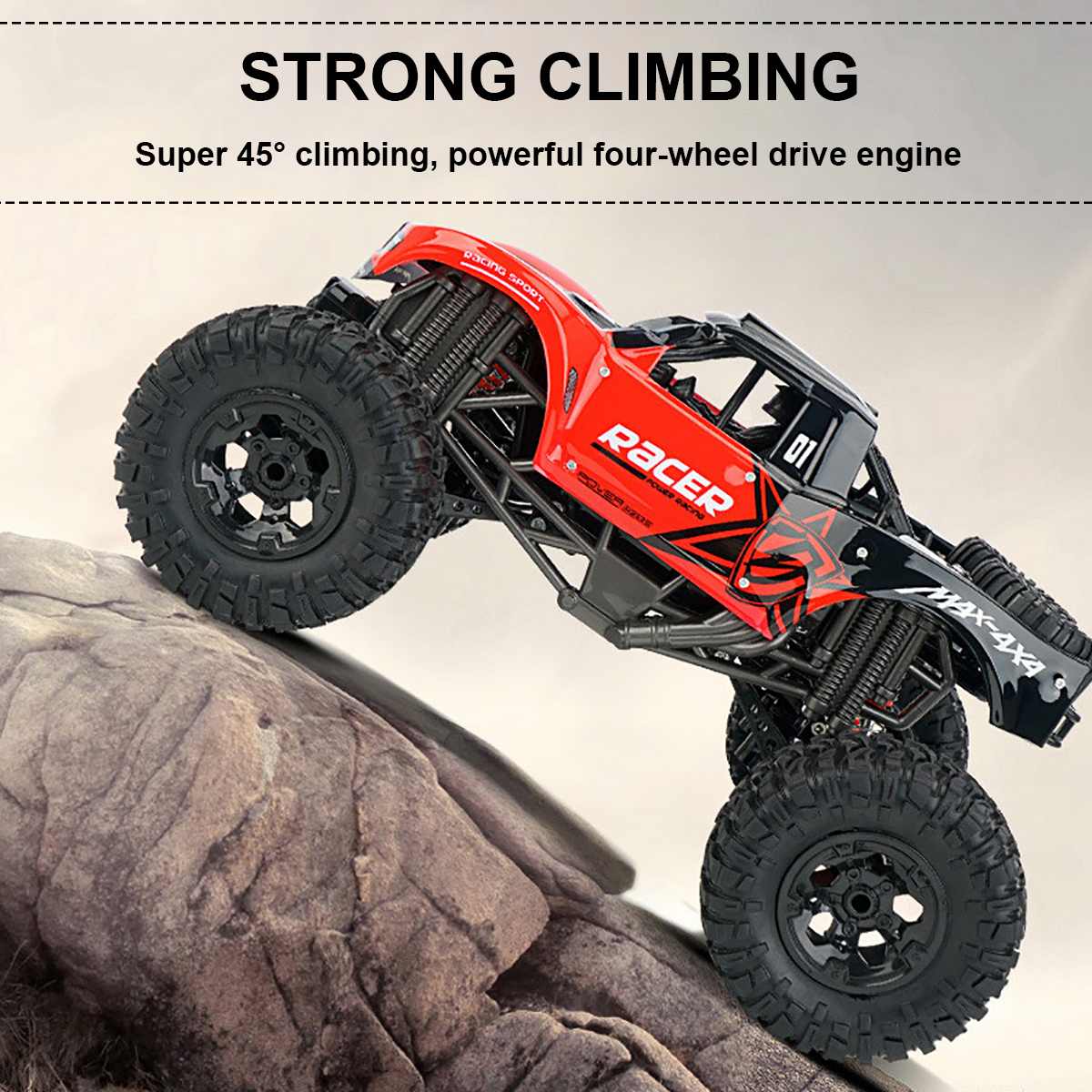 All-Terrain Amphibious RC Rock Crawler