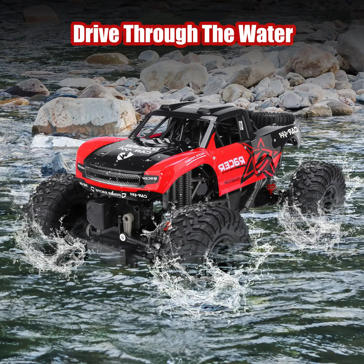 All-Terrain Amphibious RC Rock Crawler
