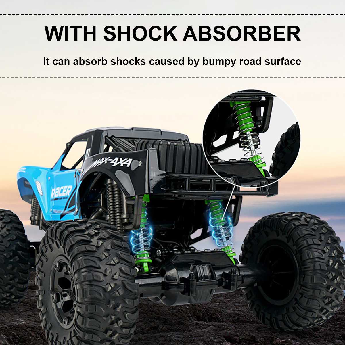 All-Terrain Amphibious RC Rock Crawler