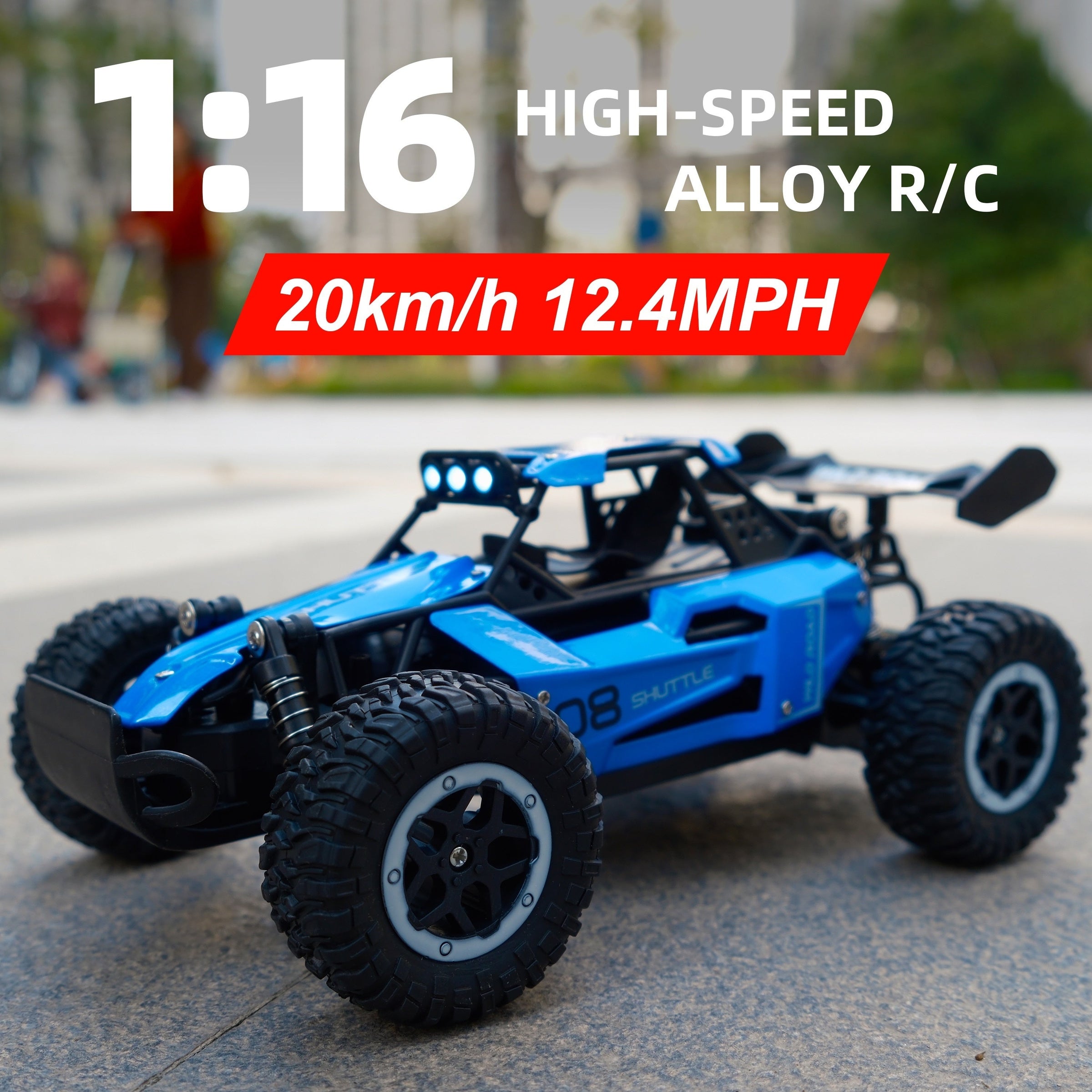 Remote Controlled Off-Road Alloy Racing Car