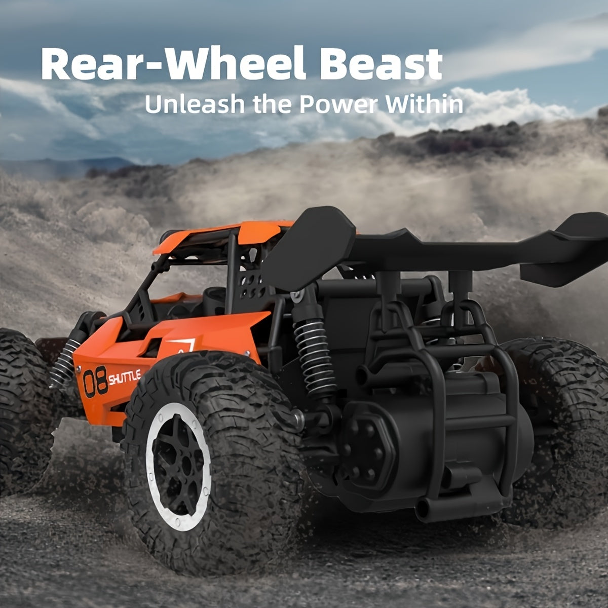 Remote Controlled Off-Road Alloy Racing Car