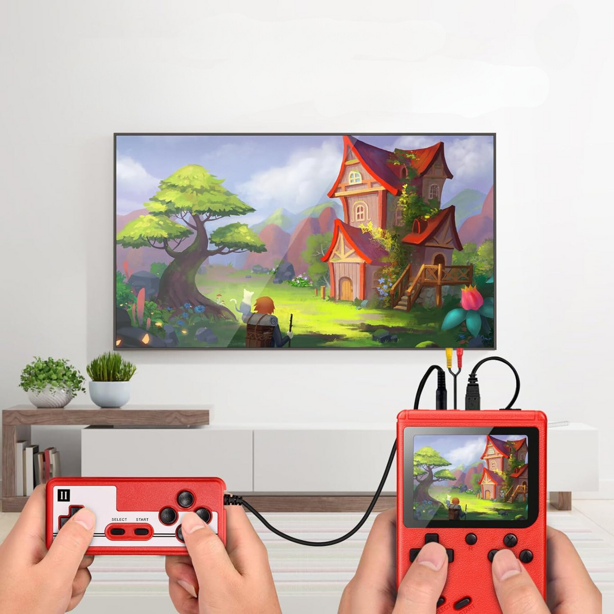 Classic Game Handheld - 400+ Retro Favorites Sisica
