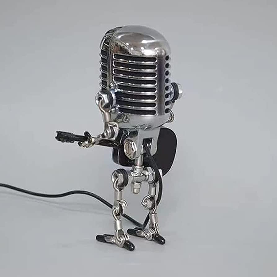 RobotLamp Microphone Desk Light