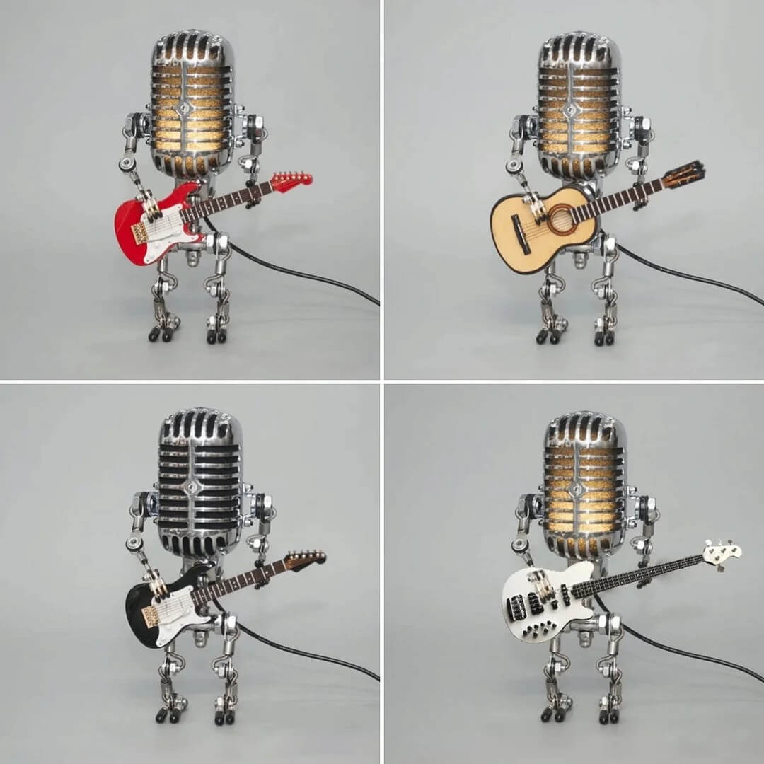 RobotLamp Microphone Desk Light