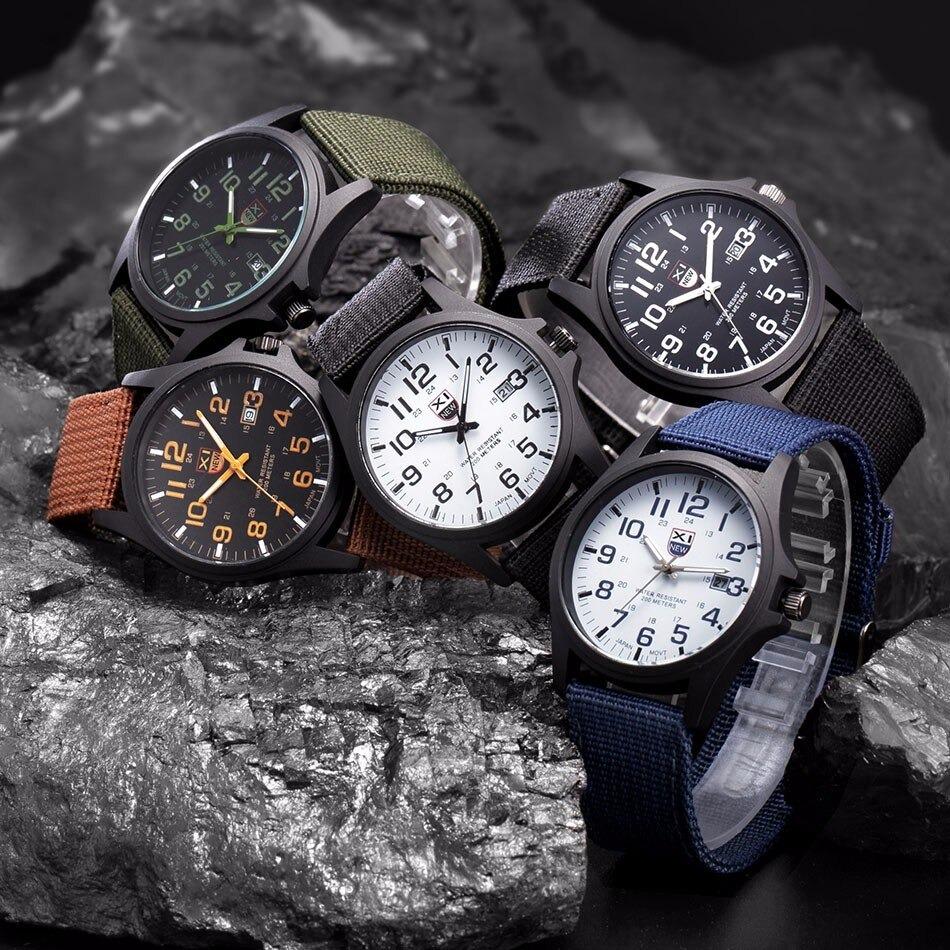 Rugged Field Watch - Military-Style Timepiece for All Terrain