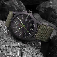 Robust Tactical Military Watch - Durable Army-Style Wristwatch for Outdoor Adventures
