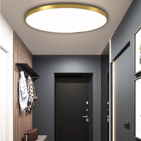 Round LED Modern Flush Fixture