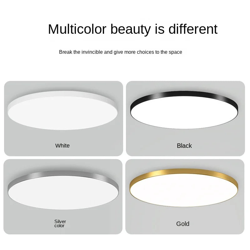 Round LED Modern Flush Fixture