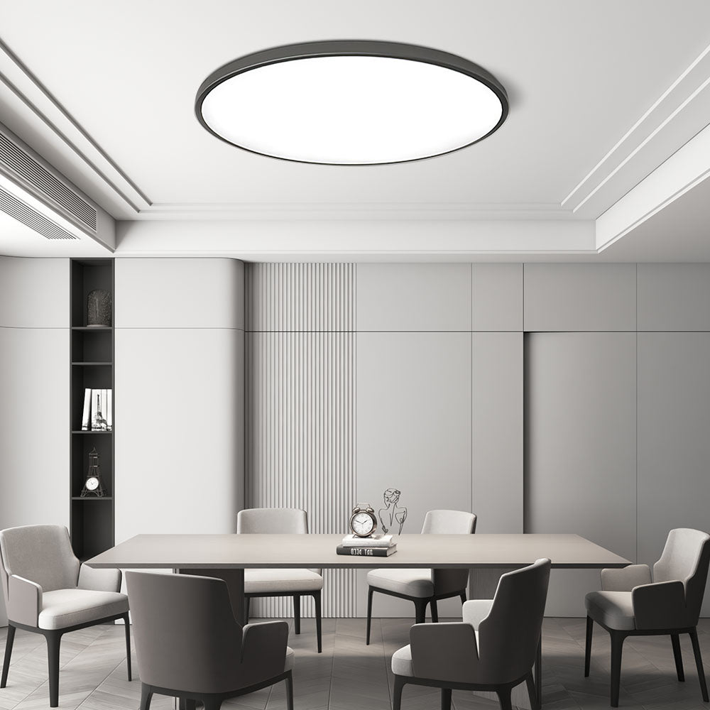 Round LED Modern Flush Fixture