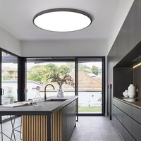 Round LED Modern Flush Fixture