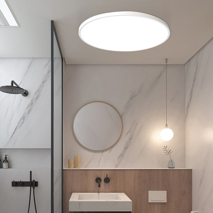 Round LED Modern Flush Fixture