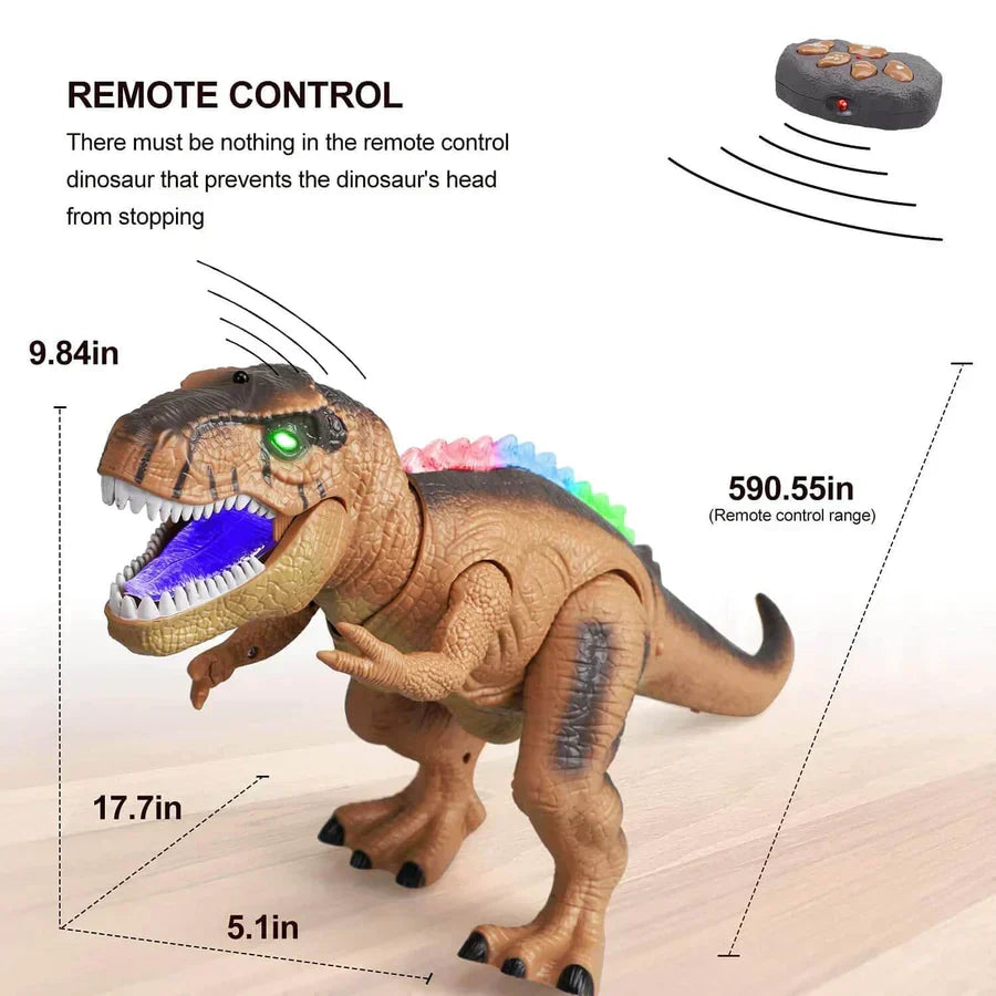 Royaleva Remote Control T-Rex Dinosaur with LED Light