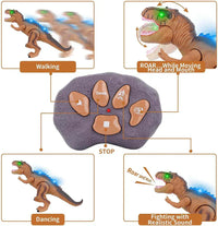 Royaleva Remote Control T-Rex Dinosaur with LED Light
