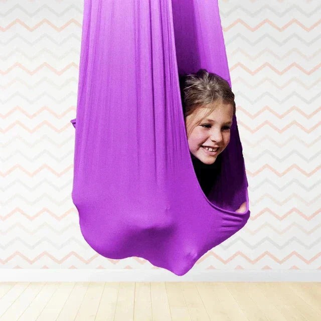 Sensory Therapy Swing for Kids – Soothing Comfort for Focus and Relaxation