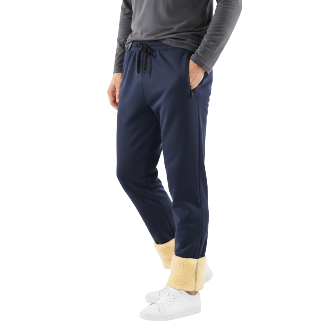 Sherpa-Lined Jogger Pants