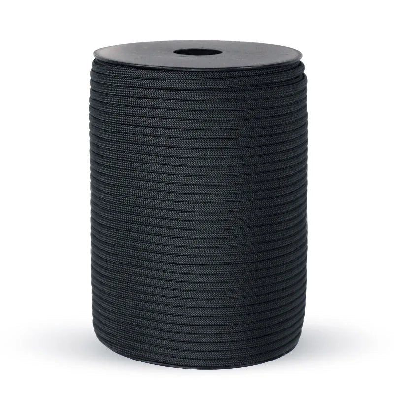 550 Military Standard Paracord Rope: 100m 4mm Outdoor Survival Gear for Parachute, Tent, Lanyard, Belt - 9-Core Rope for Camping & Emergencies - Nyvara Shop