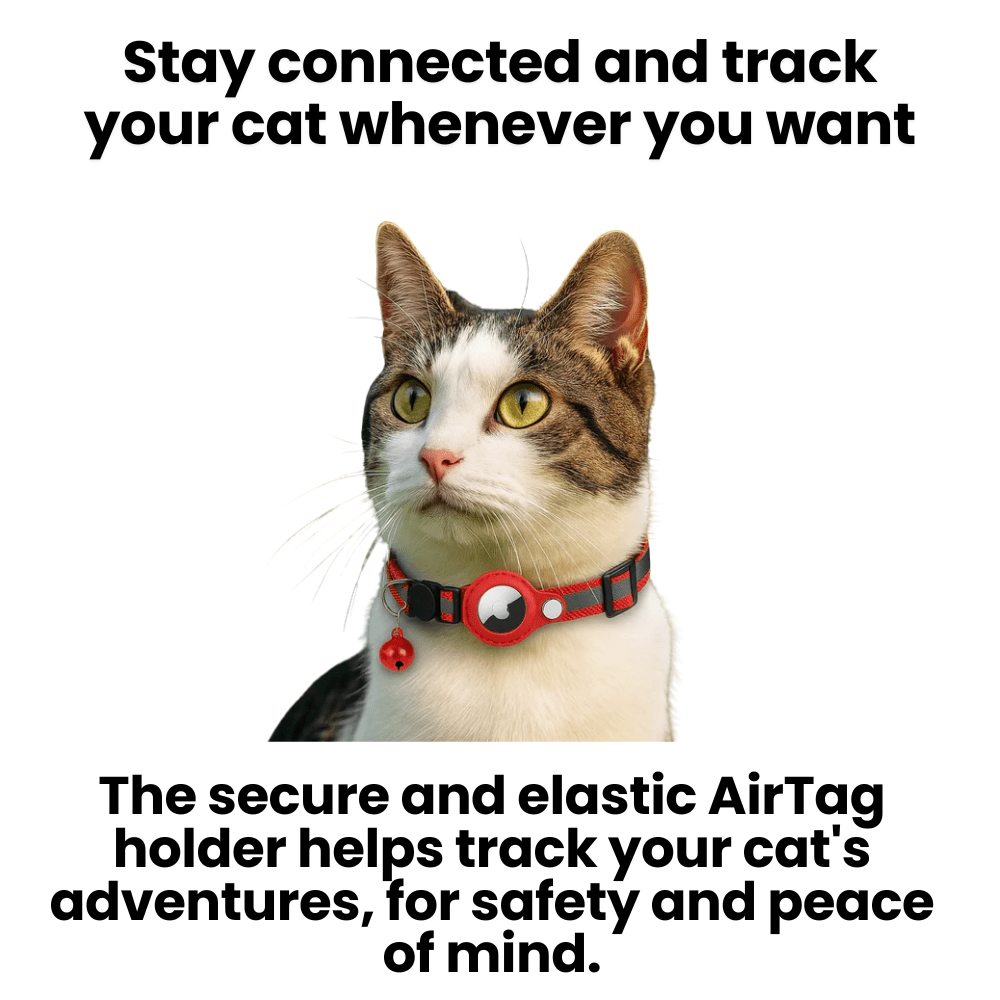 Cat GPS Tracker Collar | Safety Release, Reflective, Durable - Nyvara Shop