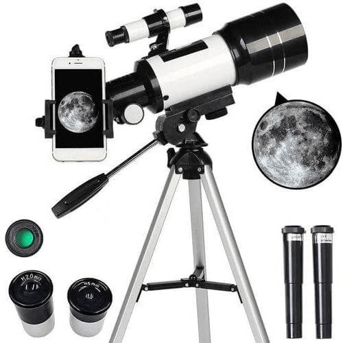 Explore the Stars with Ease - Professional Telescope with Tripod & 150x Zoom for Moon Observation - Nyvara Shop