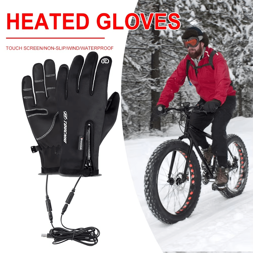 Heated Winter Gloves for Cycling & Skiing - Nyvara Shop