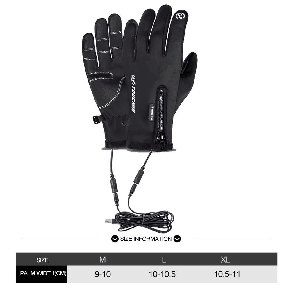 Heated Winter Gloves for Cycling & Skiing - Nyvara Shop