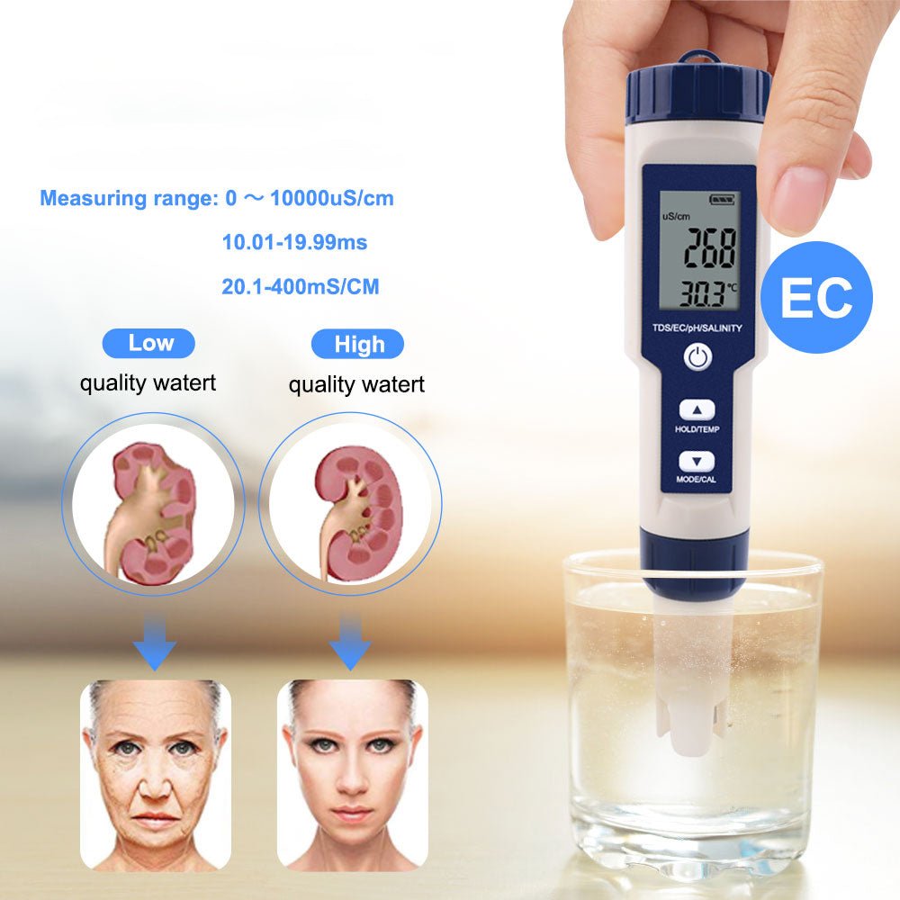 High Accuracy Digital Pen pH Tester for Water - Nyvara Shop