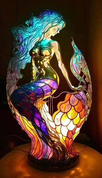Modern Art Lamp - LumiAura