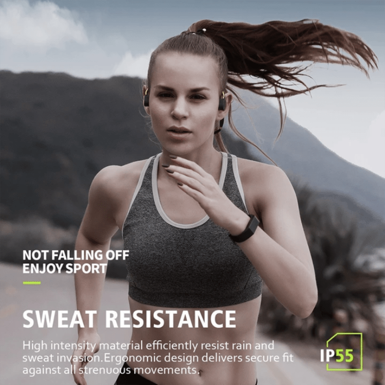 New Waterproof Bone Conduction Headphones Stereo Bluetooth - Nyvara Shop