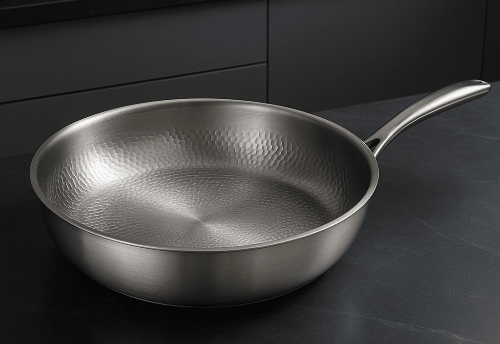 PREMIUM PAN - High quality titanium pan without coating for all cooktops