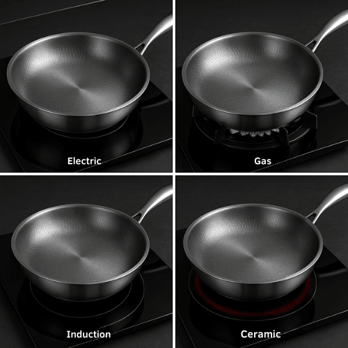 PREMIUM PAN - High quality titanium pan without coating for all cooktops - Nyvara Shop