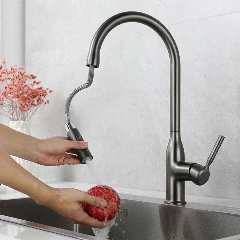 PureFlow Kitchen Sink Tap with Pull-Out Sprayer - Nyvara Shop