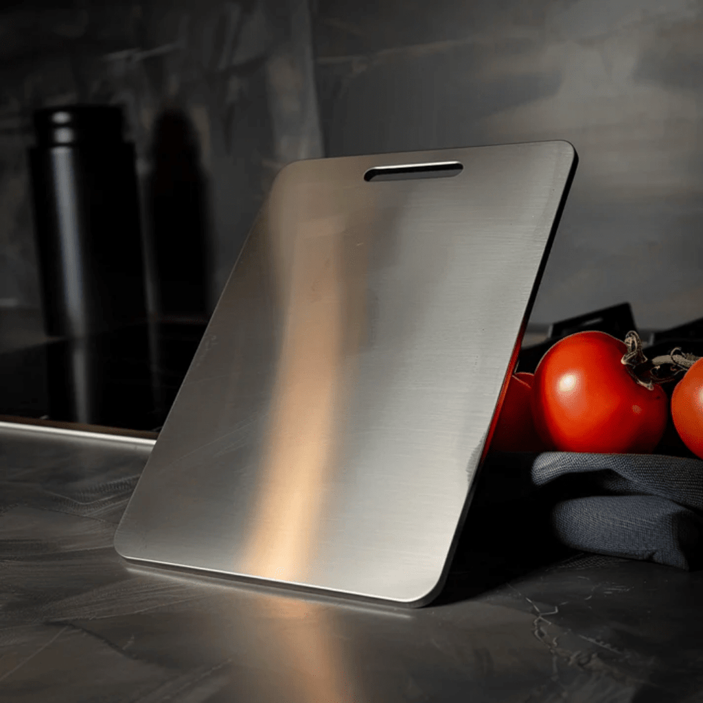 Stainless Steel Cutting Board for Professionals & Home Cooks