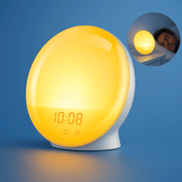 Sunrise Alarm Clock | Natural Wake-Up Light with Ambient Lighting for Deep Sleepers & Dark Mornings - Nyvara Shop