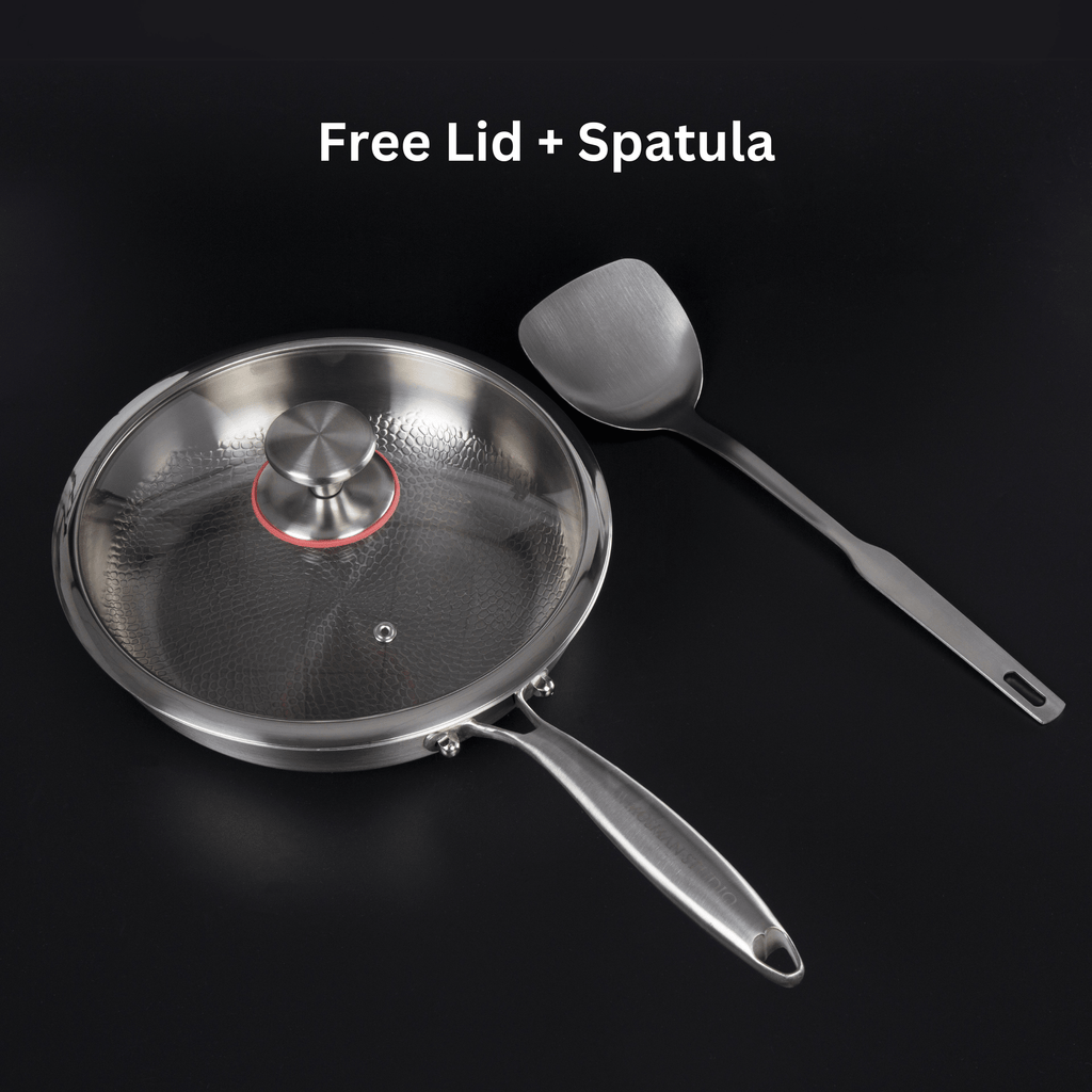 Titanium Frying Pan | Non-Toxic, Naturally Non-Stick & Ideal for Healthy Cooking - Nyvara Shop