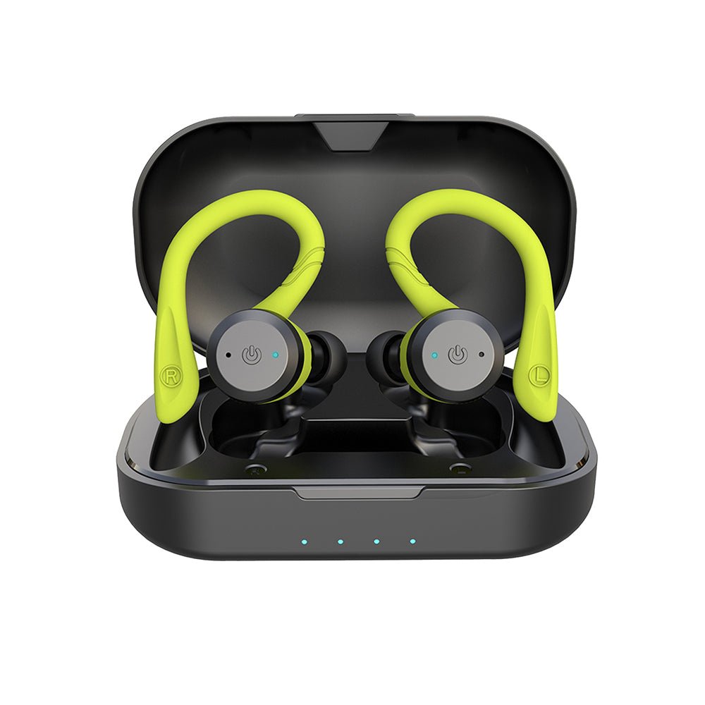 Vega Waterproof Wireless Sports Earbuds – 20 Hours Playtime | Bluetooth 5.0, IPX7 for Swimming & Fitness
