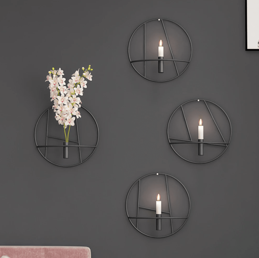 WallAura - Ryder Candle Holder and Vase Combination - Nyvara Shop