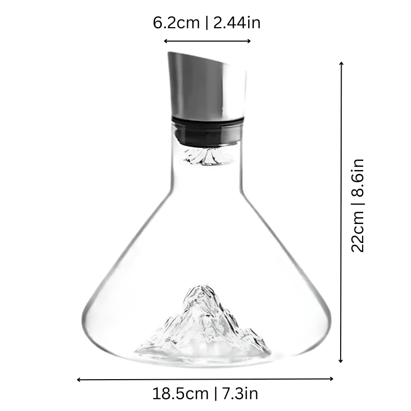 Wine Carafe | Lead-Free Crystal with Rapid Aeration - Nyvara Shop