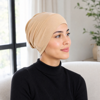 Soft Stretch Turban Cap