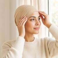 Soft Stretch Turban Cap