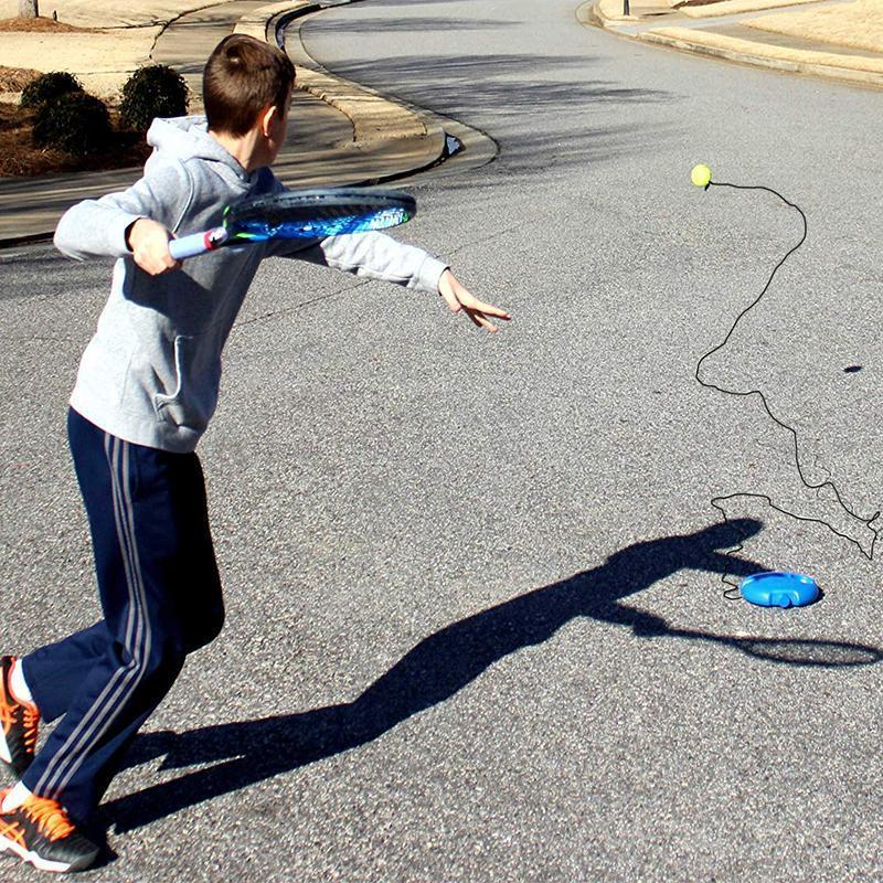Solo Tennis Practice Rebounder Trainer