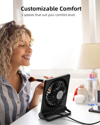 Stark Wind Ultra Quiet Small Table Fan