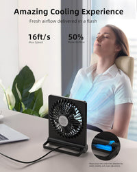 Stark Wind Ultra Quiet Small Table Fan