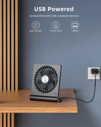 Stark Wind Ultra Quiet Small Table Fan