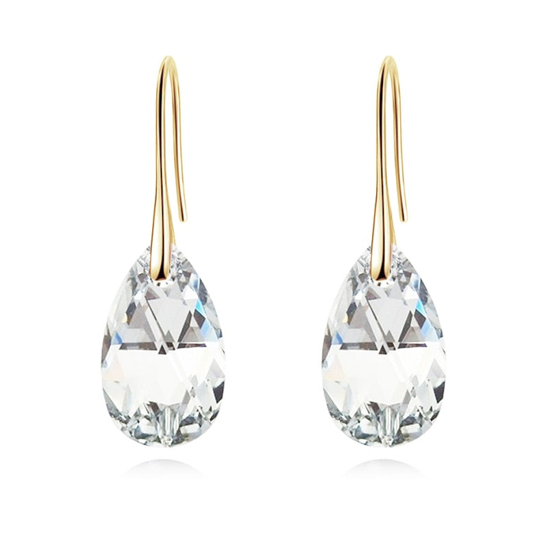 Teardrop Crystal Earrings