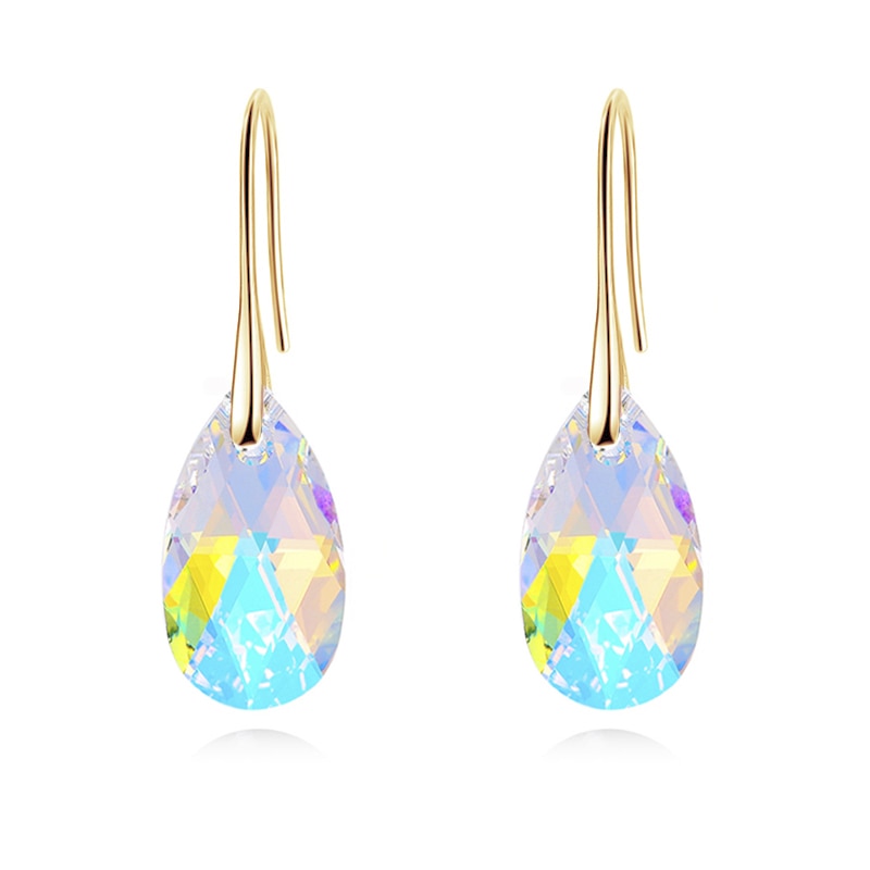Teardrop Crystal Earrings