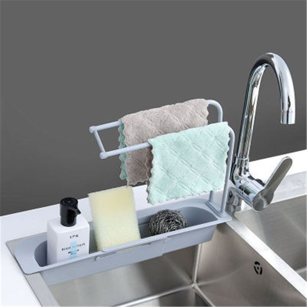 Telescopic Kitchen Draining Rack