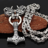 Thor Hammer Hanger Necklace