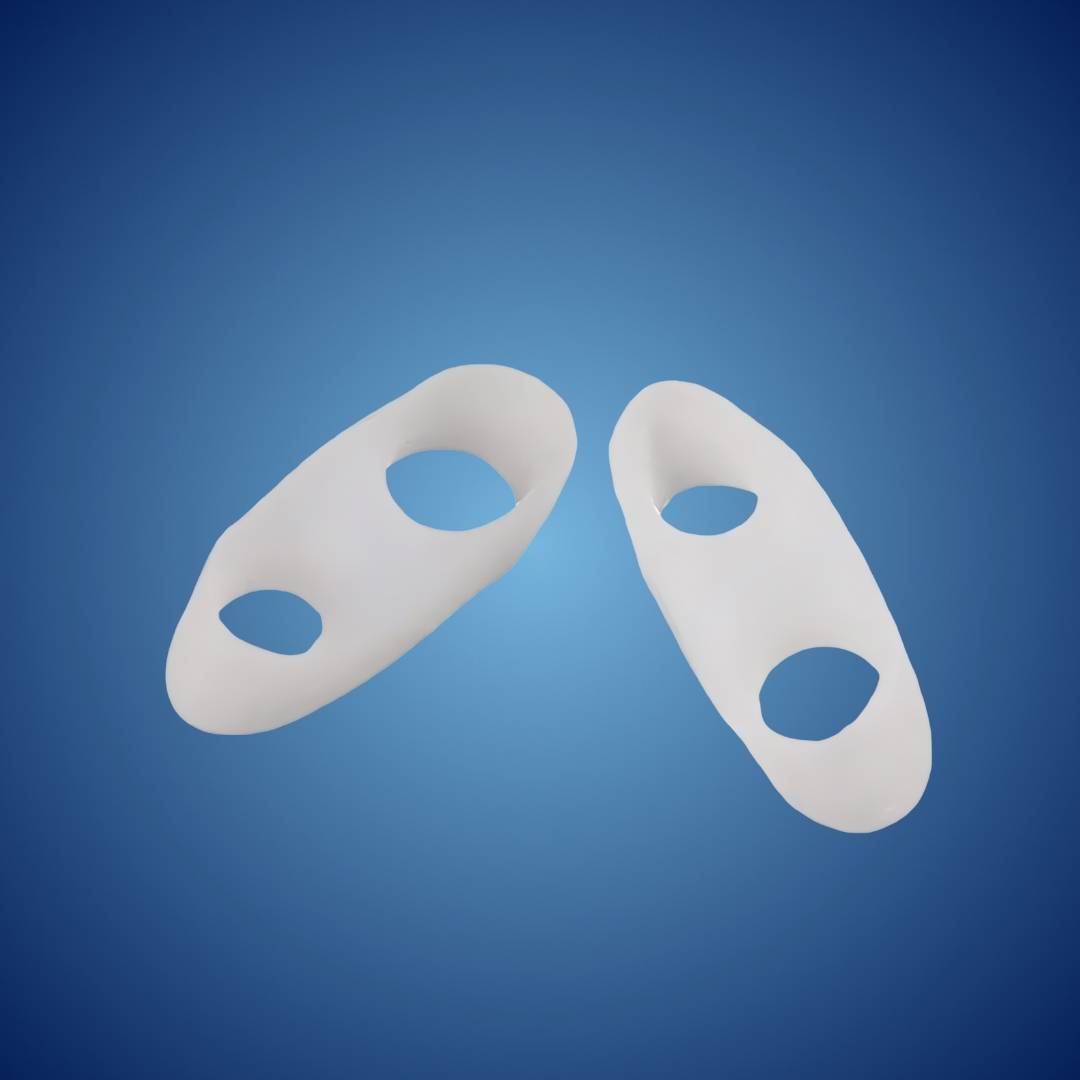 ToeGuard Orthopedic Toe Spacers | Bunionette Corrector - Little Toe Straightener - for Bunions - Hammertoe and Toe Alignment Sisica